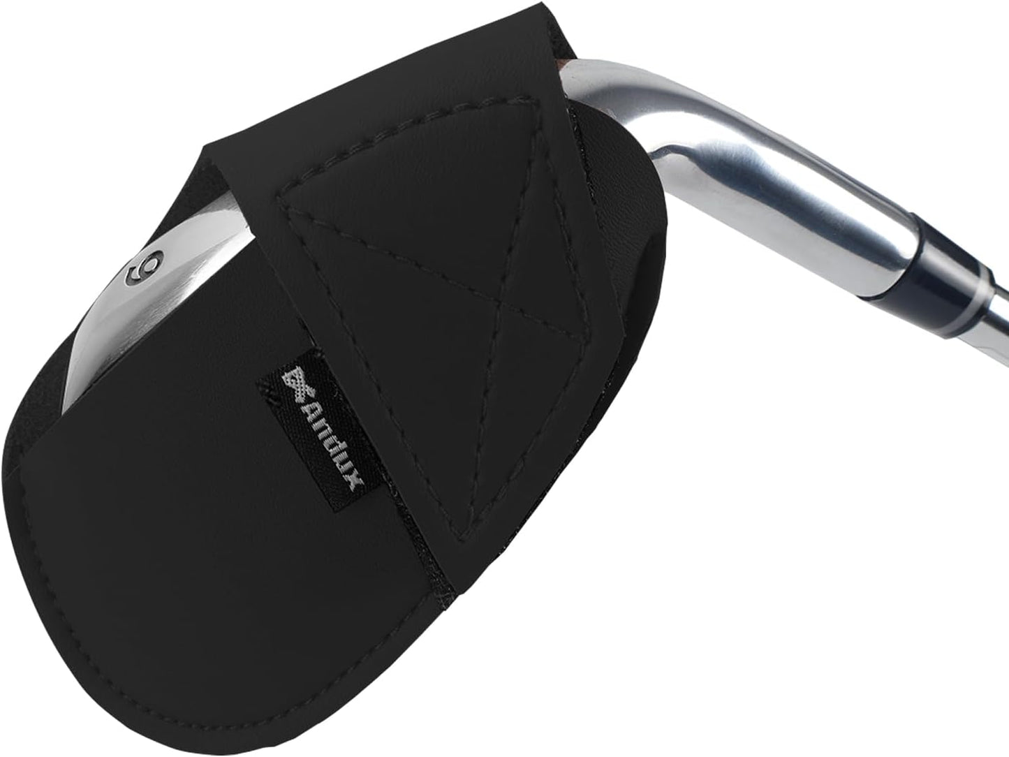 Andux 10Pack PU Golf Irons Club Head Covers Pouch Holder MT/PU03
