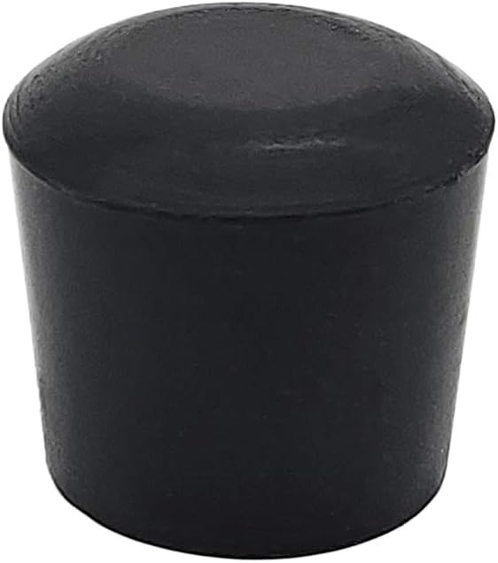 Flyshop Furniture Table Covers Non-Slip Durable Rubber Leg Tips Chair Leg Caps Floor Protector Round Black 4PCS Size 22mm, 7/8"