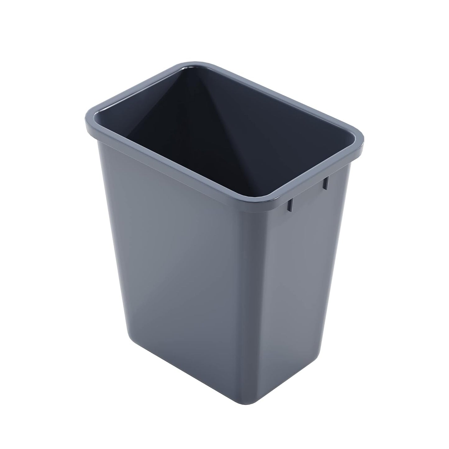 Dowell B15 Wood Base Wastebasket Pullout with 20Qt Plastic Bin (4006 0115)