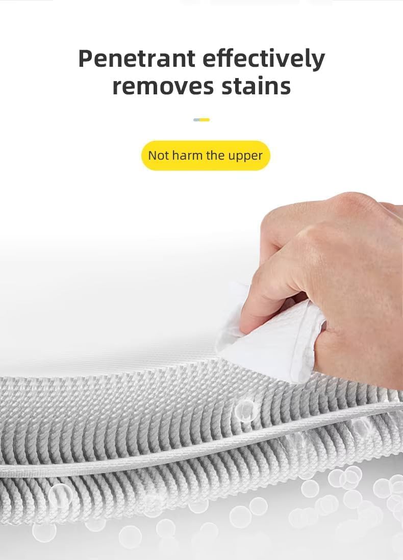 Shoe Wipes ??2 Pack (60 Count) Disposable, Pre-Moistened Sneaker & Shoe Cleaning Wipes ??Travel-Ready, Portable ??Removes Dirt, Scuffs & Stains from Leather, Fabric, Rubber, and More