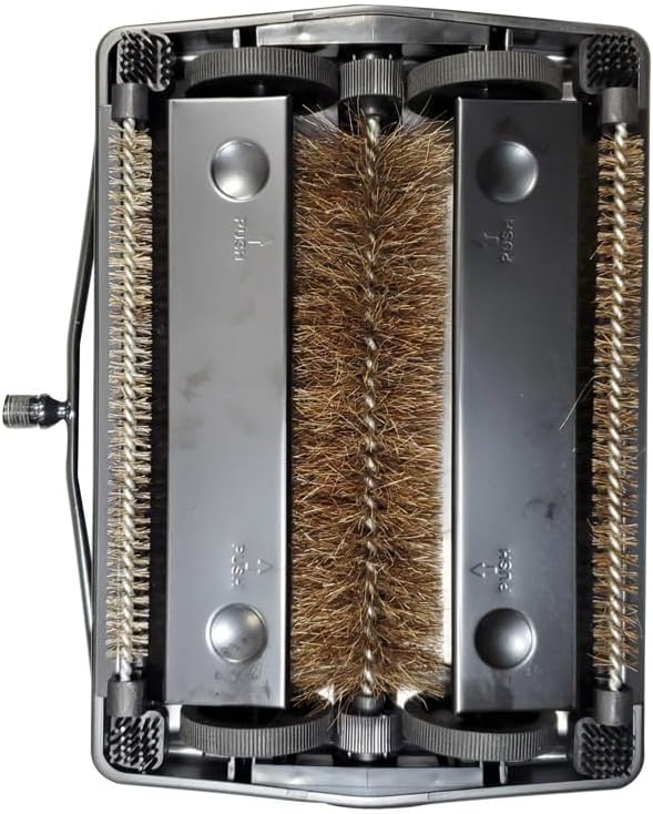 Dust Care DC 12985 11" Cleaning Path Commercial Grade Carpet Sweeper – Non-Electric, Triple-Brush System, Clean Out Comb on Board – Ideal for Efficient Cleaning of Carpets and Floors