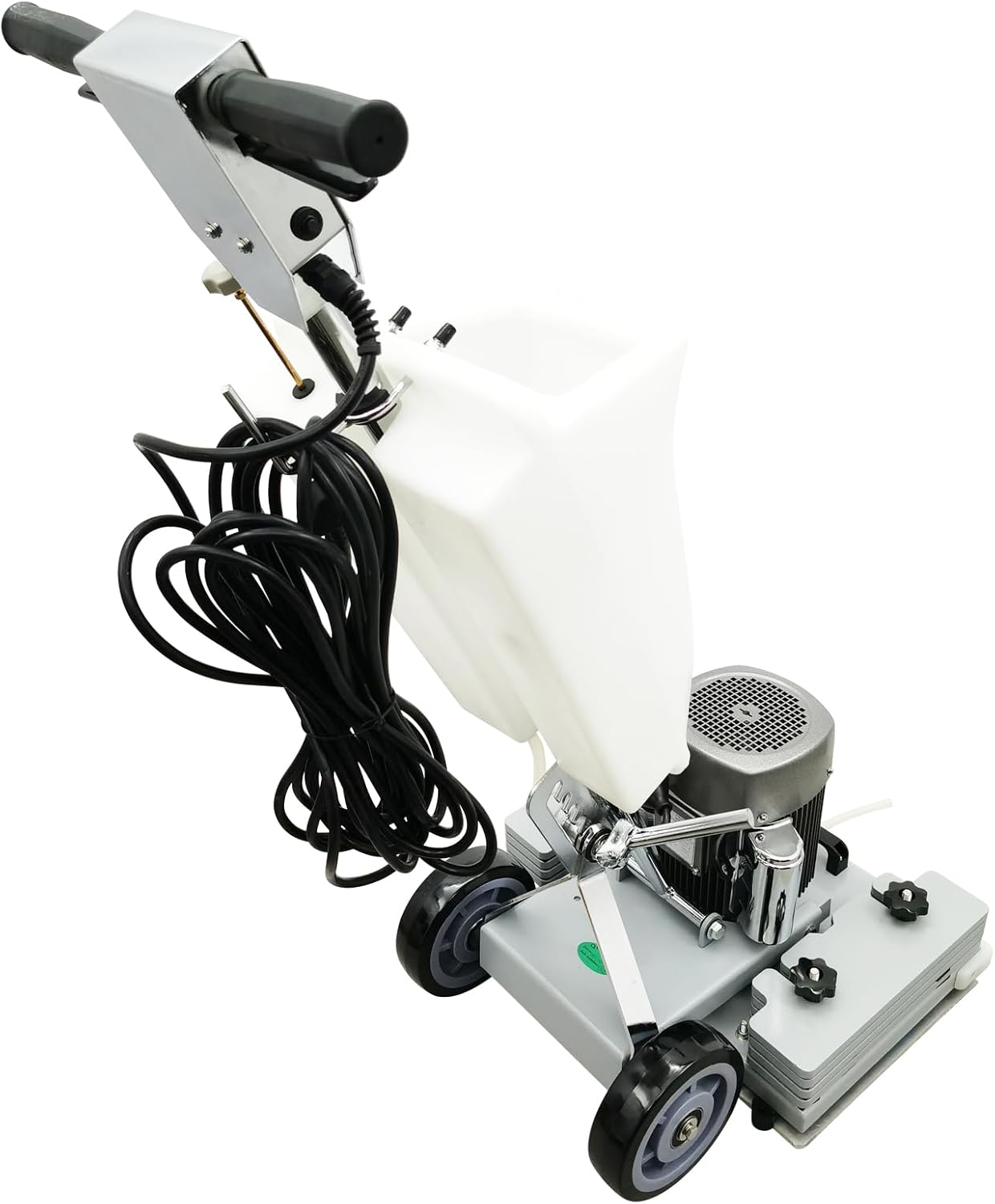 Floor Grinding Machine & Polisher - 3.43Gal Scrubber, 2834RPM, Commercial & Industrial Square Chassis, Multi-functional, 110V