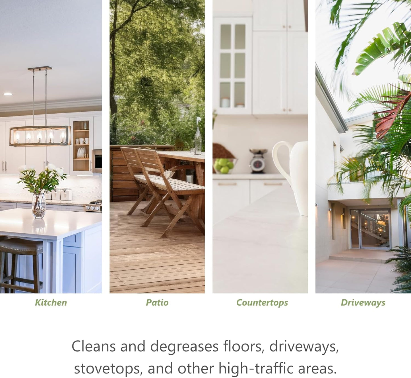 MORE Alkaline Heavy Duty Cleaner & Degreaser for Cleaning, Oil Removing and Restoring Natural Stone, Tile, Grout, Concrete, Kitchen Appliances, Stovetops and Grills - Quart - 32 oz