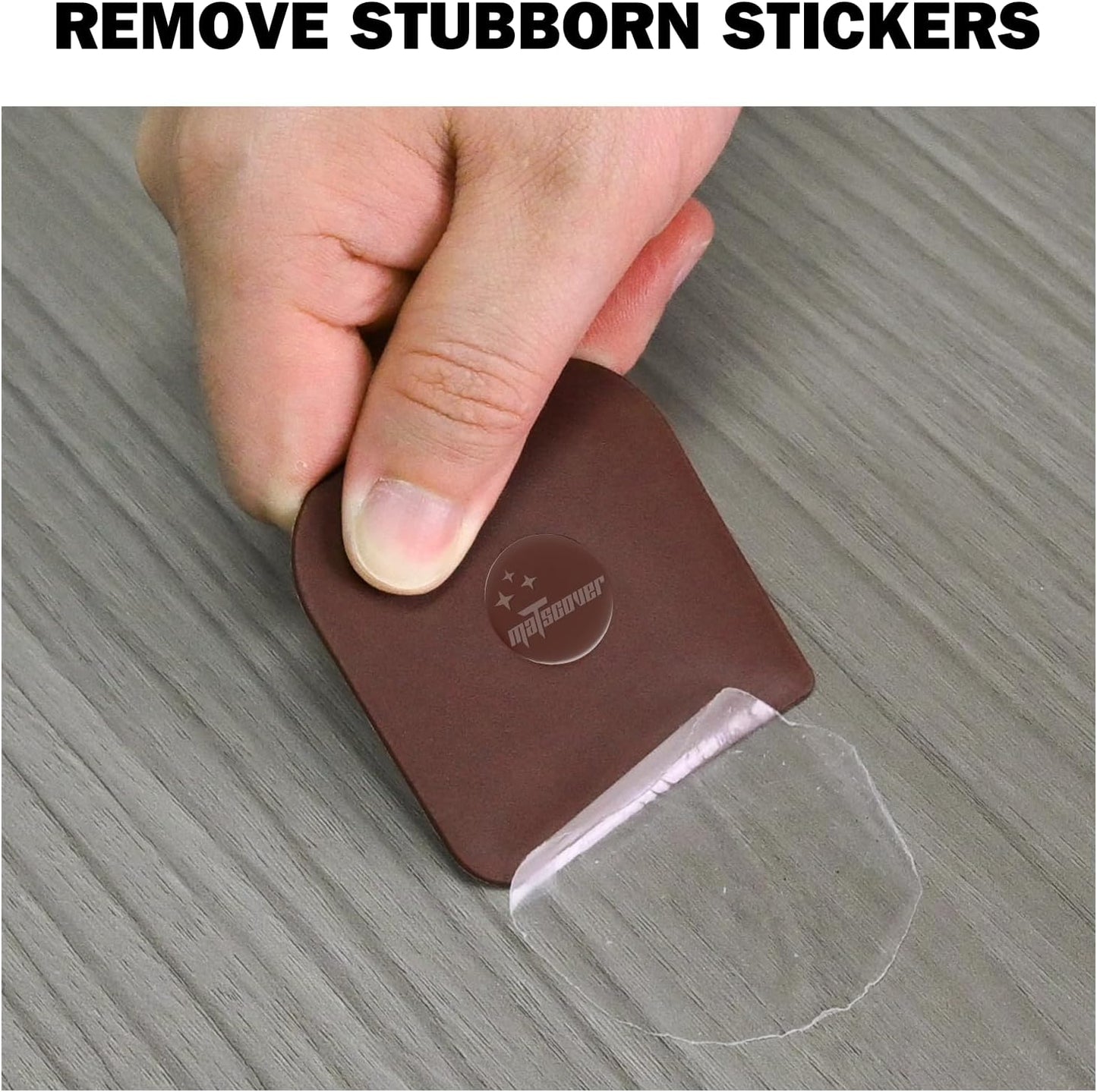 Pan Scraper, 10 Pcs Plastic, Non Scratch for Cast Iron, Pot and Pan Cleaning, Sturdy Scraper Kitchen Tool