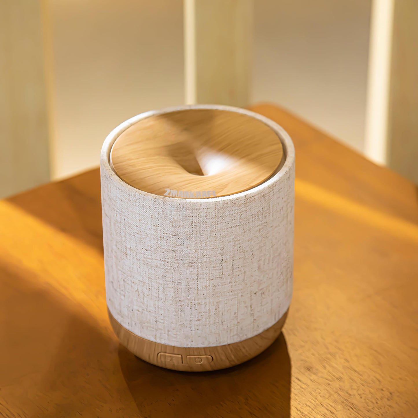 ZmarKraft Essential Oil Diffuser with Fabric Cover and Night Lamp