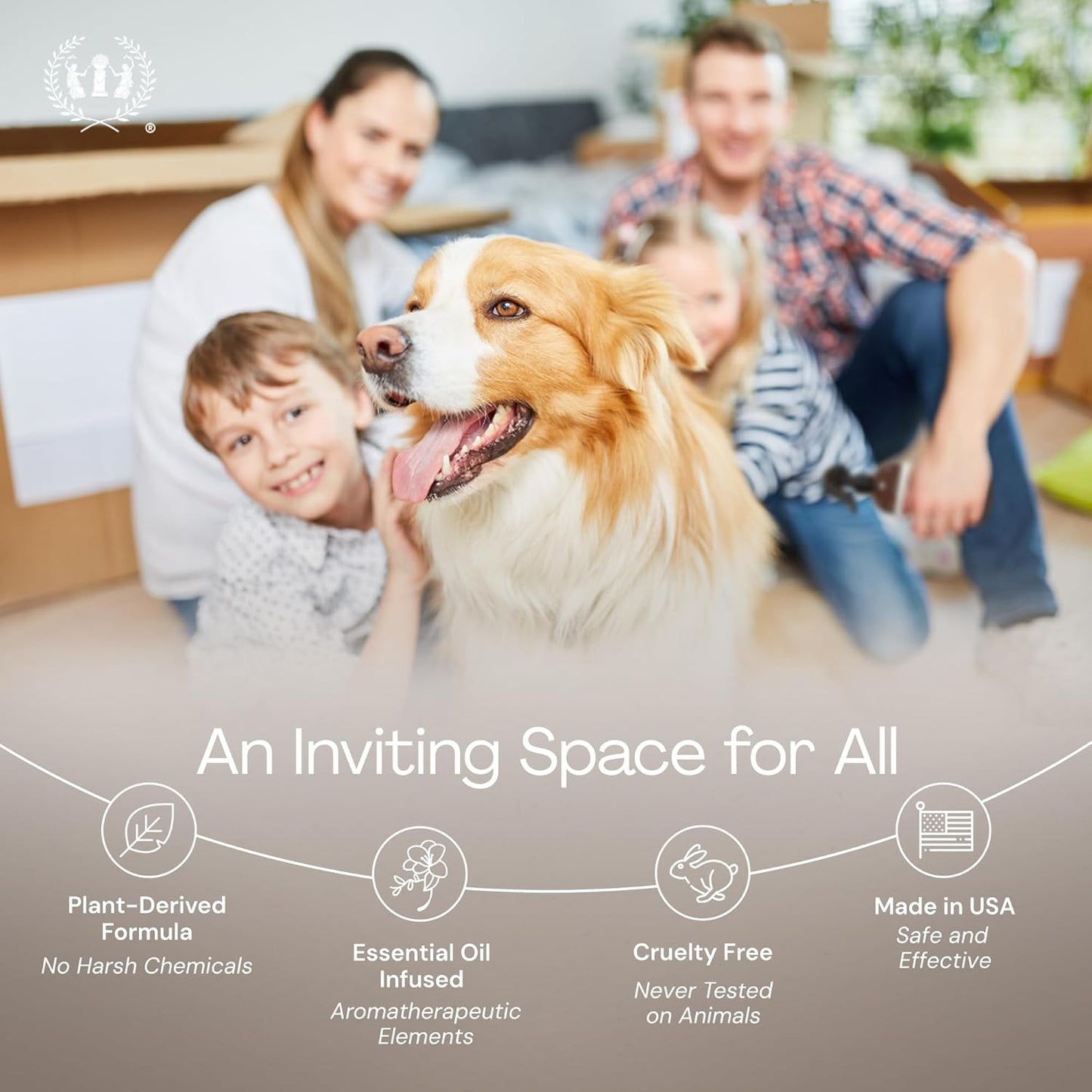 Muse Apothecary Home Ritual Active Odor Eliminator Spray - Furniture Deodorizer Spray & Bathroom Odor Eliminator for Home - Essential Oil Air Freshener - 8oz, Mediterranean Citrus