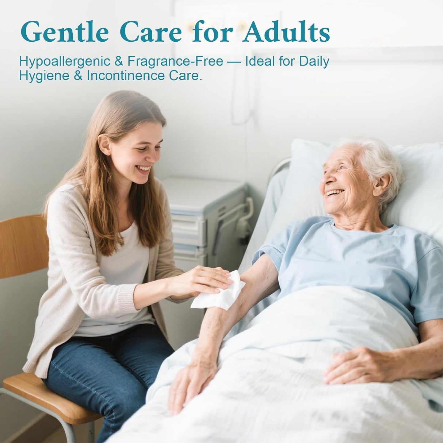 500 Pcs Ultra Thick Soft Large Body Wipes Individually Wrapped(7.87" x 9.45"),Shower Wipes for Adults Bathing No Rinse,Personal Cleansing Wipes for Travel Gym,Bulk Deodorant for Homeless(Blue)