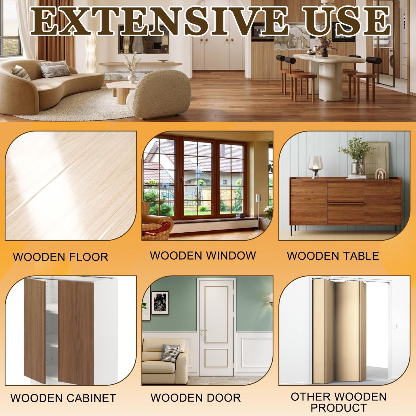 2PCS Beeswax Spray,Natural Furniture Polish,Beeswax Spray Cleaner, Wood Polishing for Furniture,Living Rooms,Kitchens,Tables, Cabinets