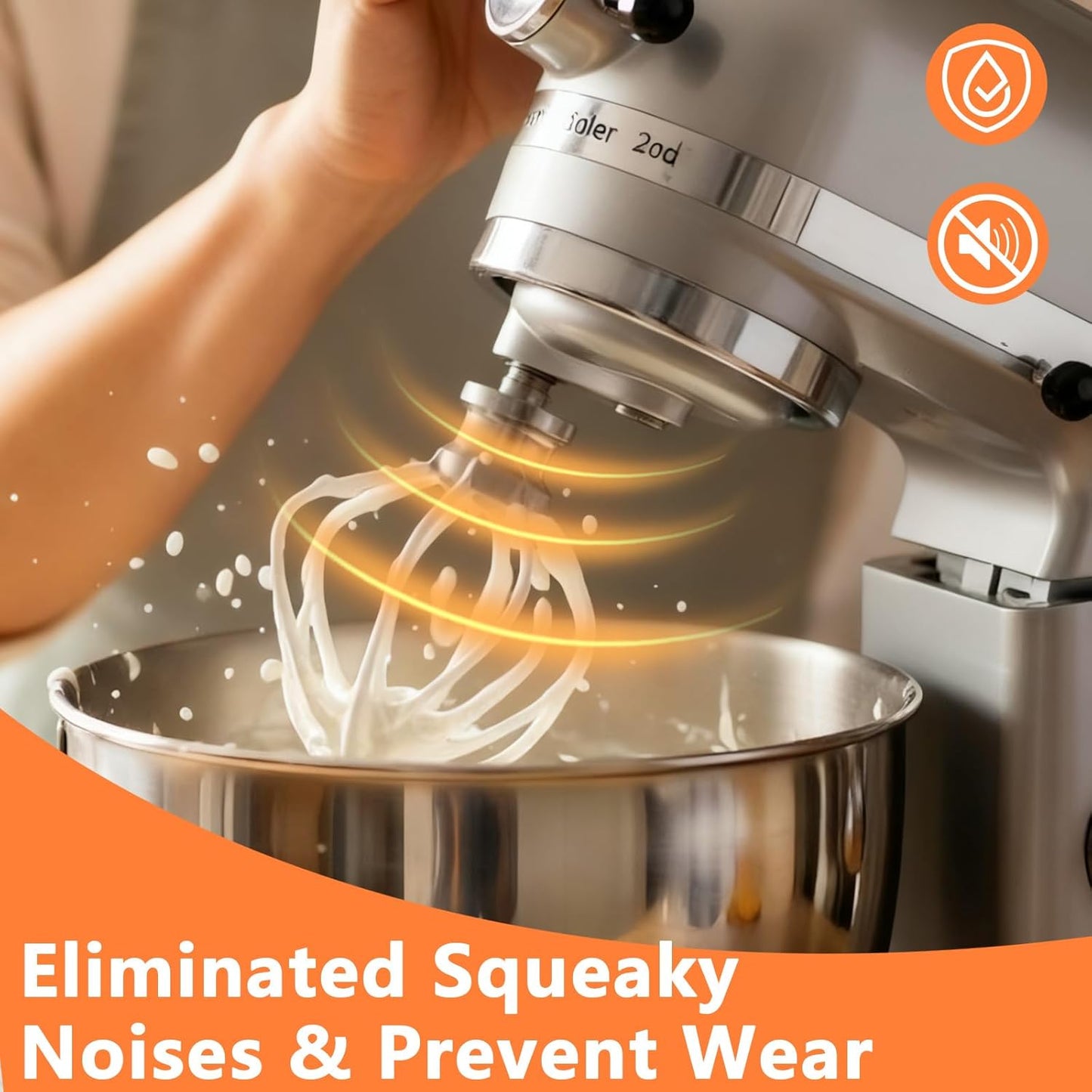 Food Grade Grease for Kitchenaid Stand Mixer Odorless Food Grade Equipment Lubricant with PTFE Espresso Machine Grease Sanitary Lubricant for Beer Kegs, Meat Slicer, Grinders, 1 oz 1-Pack