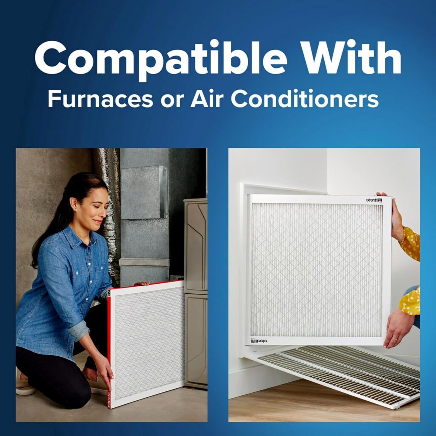 Filtrete 24x30x1 AC Furnace Air Filter, MERV 11, MPR 1000, Micro Allergen Defense, 3-Month Pleated 1-Inch Electrostatic Air Cleaning Filter, 6 Pack (Actual Size 23.81x29.81x0.81 in)