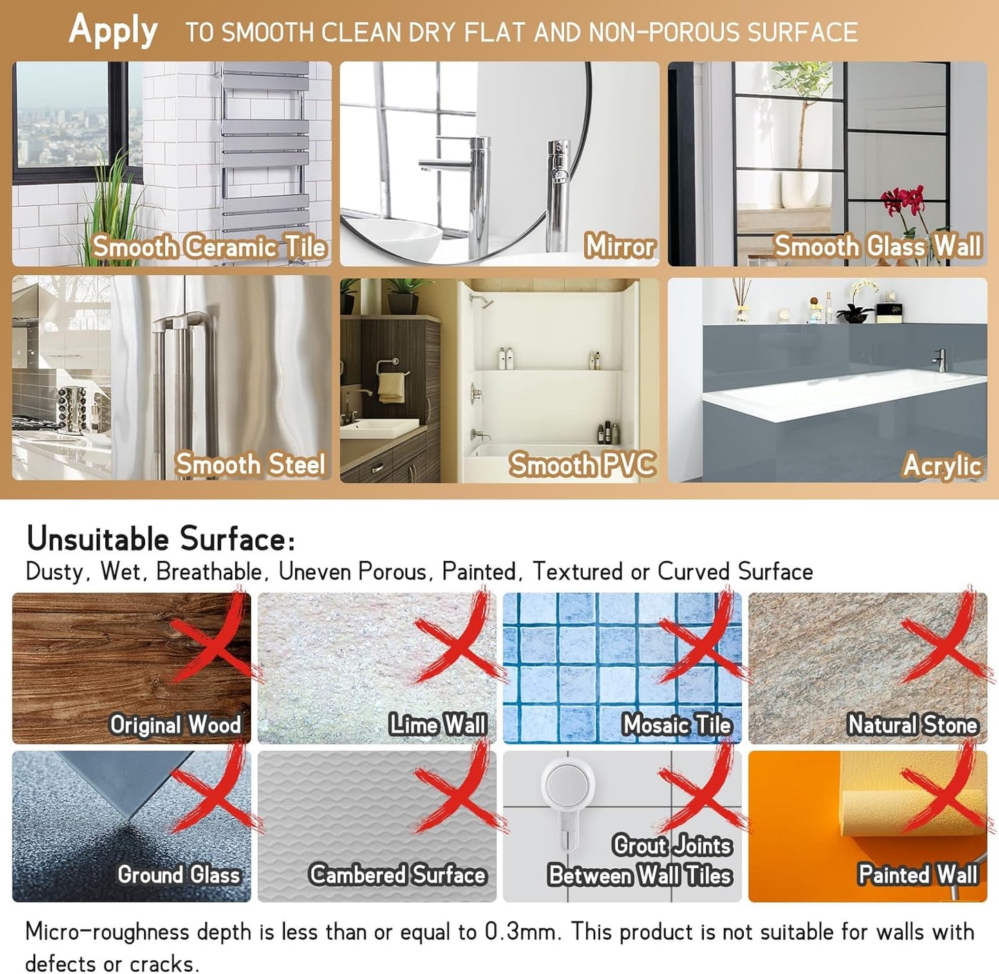 LEVERLOC Soap Dish, Soap Bar Holder for Shower Suction Cup Wall Mounted, Stainless Steel No-Drilling Removable Waterproof Sponge Holder for Bathroom Bathtub Kitchen Sink, Keep Dry, Pink