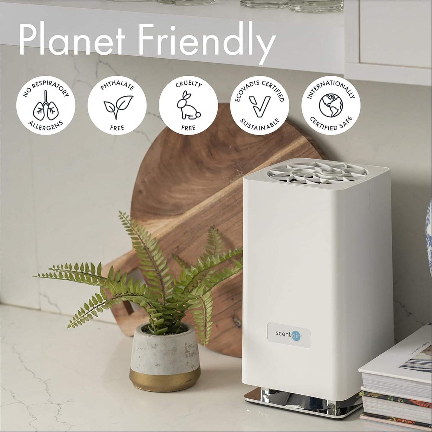 ScentAir Whisper Home Monthly Plug-in Refill, Fragrance Cartridge for Home and Office, Pine Forest