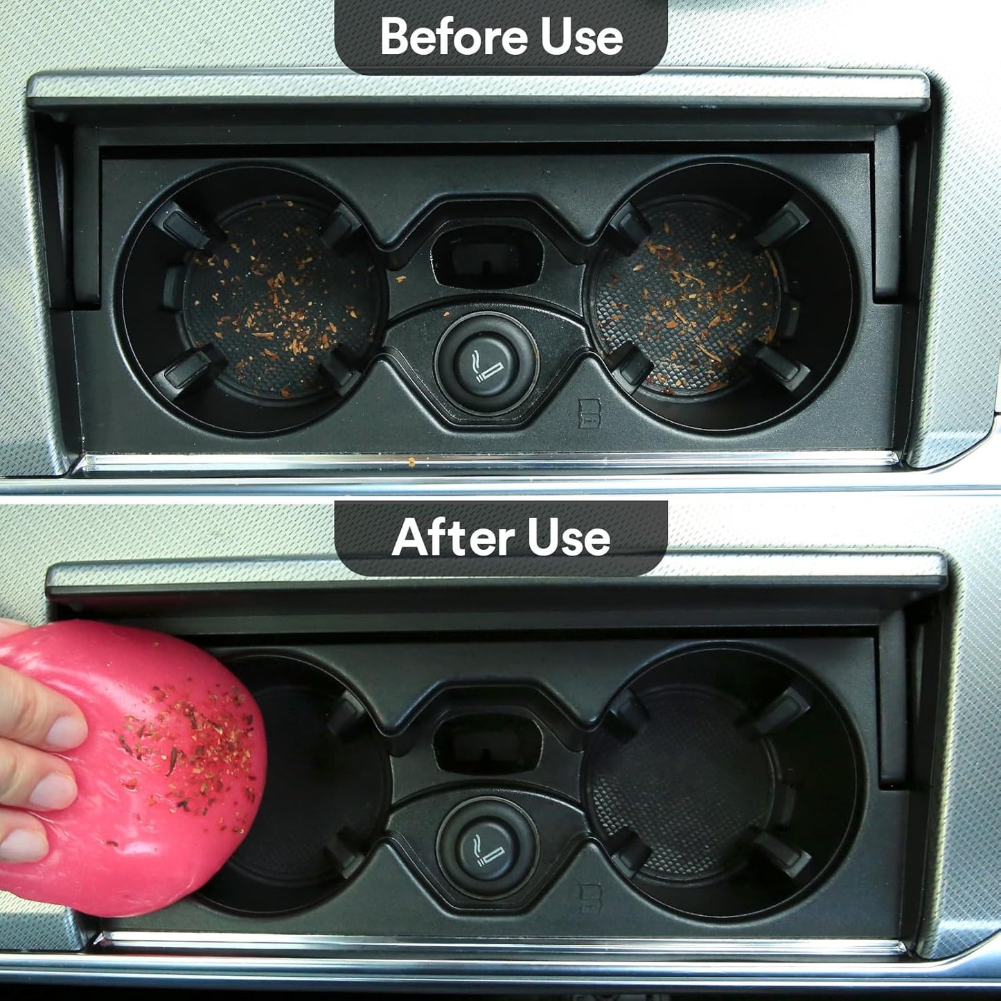 PULIDIKI Car Cleaning Gel for Car Detailing Kits Car Putty Auto Detailing Tools Car Interior Cleaner Car Cleaning Slime Car Accessories Keyboard Cleaner Blue Pink (2Pack)