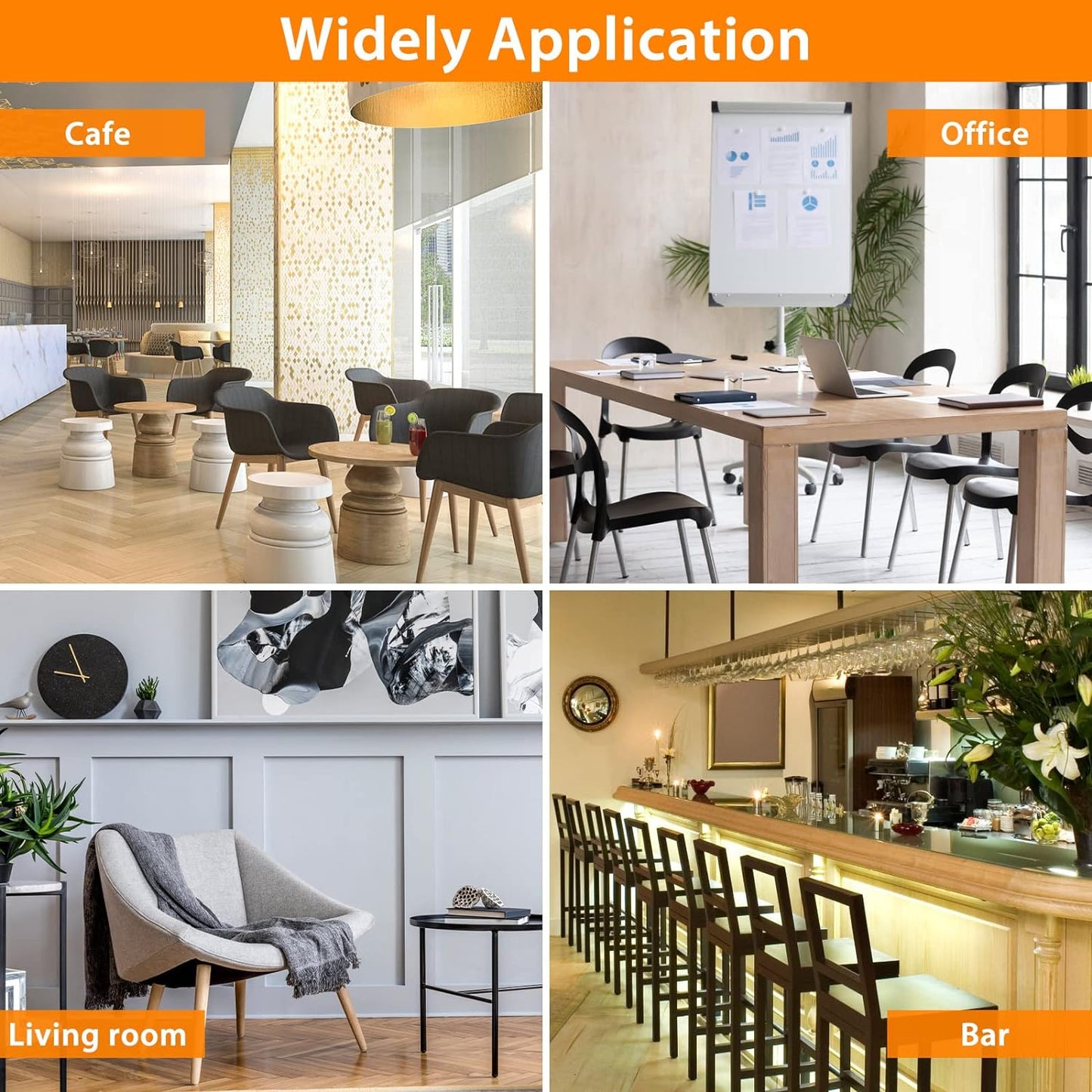 36Pcs Square Chair Leg Floor Protectors, Felt Furniture Pads for Hardwood Floors, Chair Leg Protectors for Hardwood Floors, Floor Protectors for Chairs, No Scratches and Reduce Noise - XSmall Size