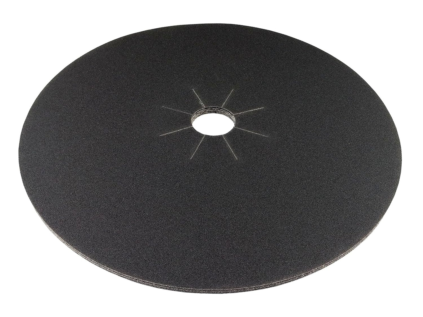 STARCKE Premium 16" x 2" Silicon Carbide Slotted Edger Floor Sanding Discs | for Glass, Metal, Concrete, Composites, and Wood (10 Pack, 60 Grit)