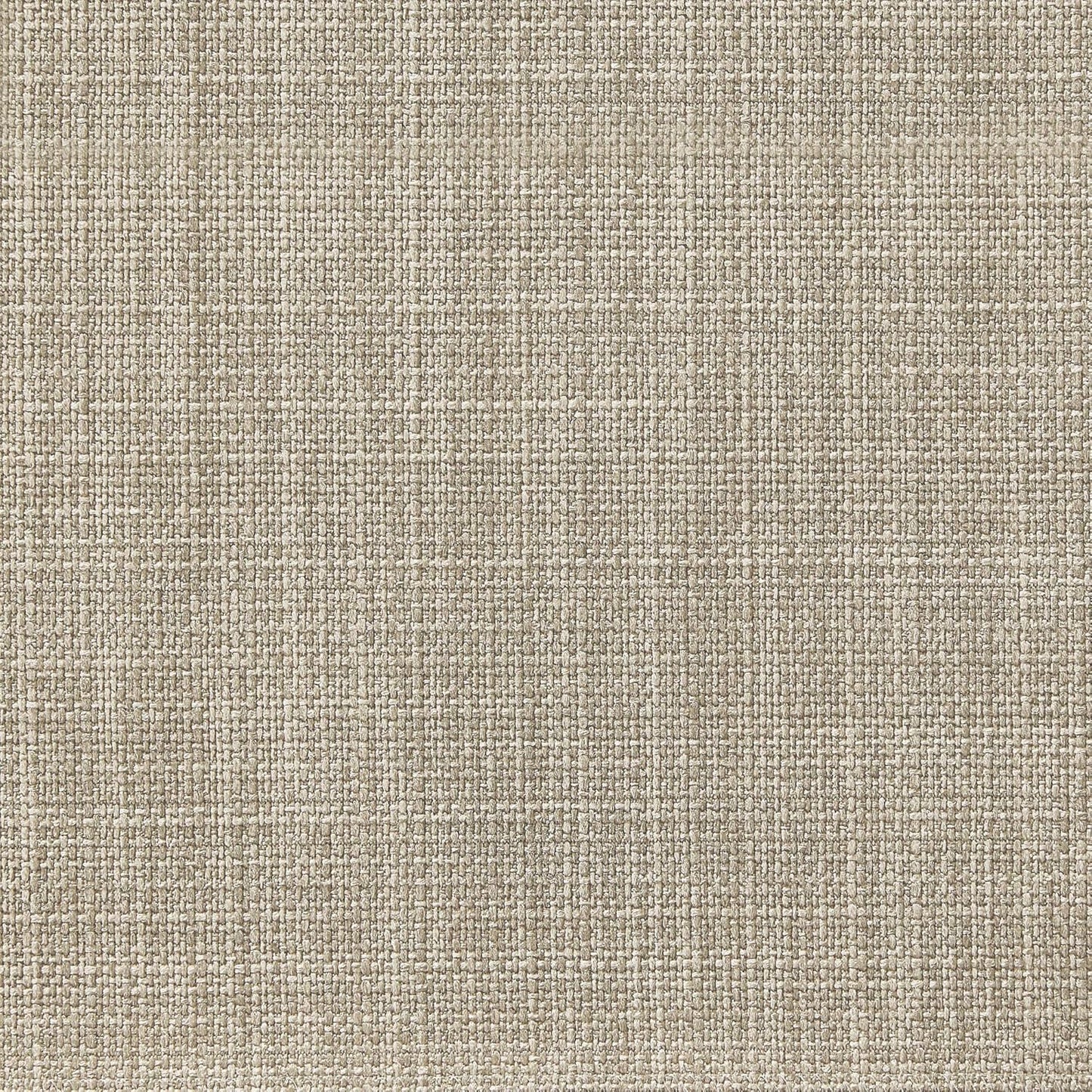 Amazon Basics Round Linen Ottoman with Storage, Tufted Upholstered Footstool for Living Room and Bedroom, 20" x 17", Linen Burlap Beige