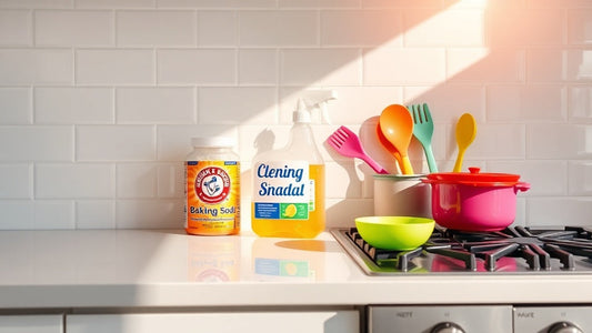 Kitchen Degrease Plan (Baking Soda + Vinegar Method)