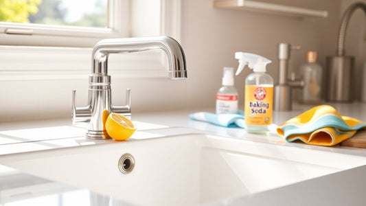 Sink & Faucet Shine Ritual (Daily or Weekly)