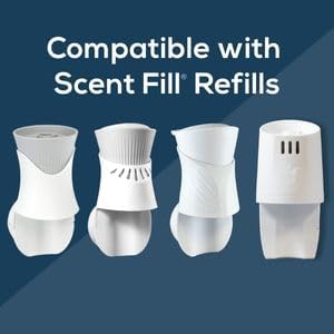 Scent Fill Ocean Minerals Plug in Air Freshener, Scented Oil Refills, 2 Refills + Diffuser