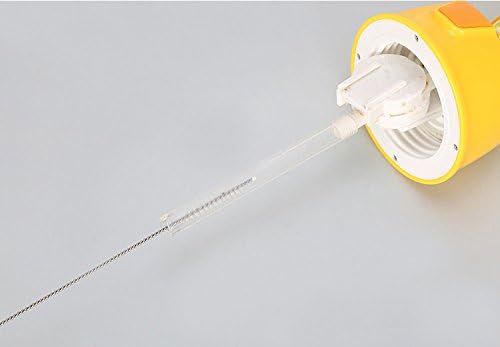 WAF Straw Brush, Washing Brushes Tool Nylon Skinny Pipe Tube Cleaner 173mm x5mm Set of 10