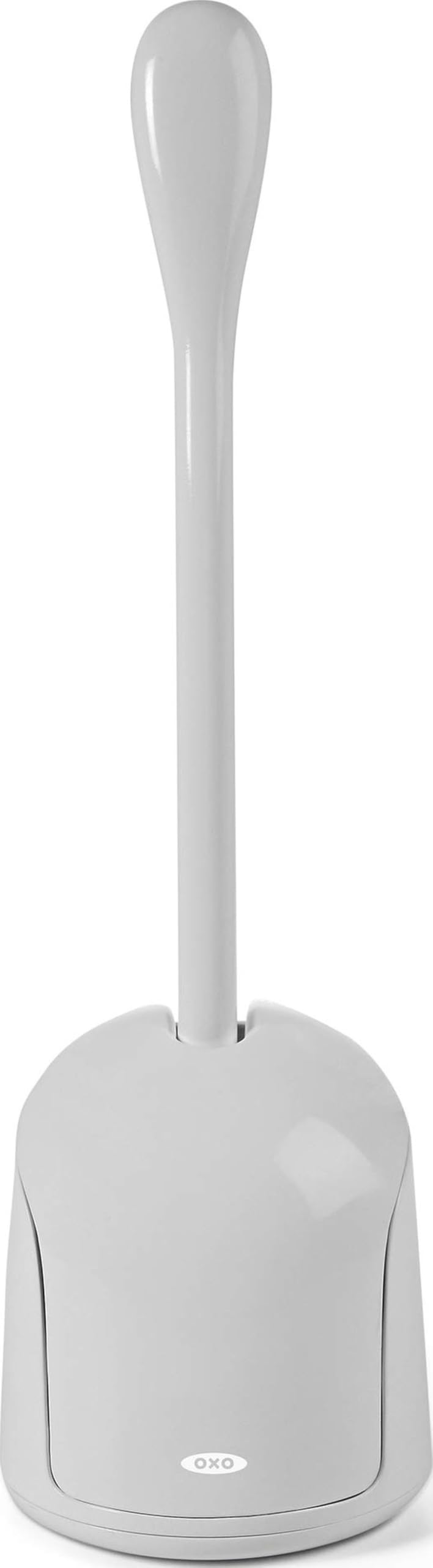 Hidden Canister with Drip Tray, Compact Design for Small Bathrooms, Toilet Brush and Holder Set
