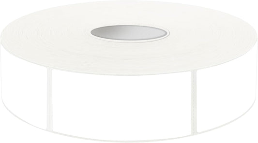 600 Blank Removable Freezer Labels Water Oil Resistant with Perforation Line for Food Containers