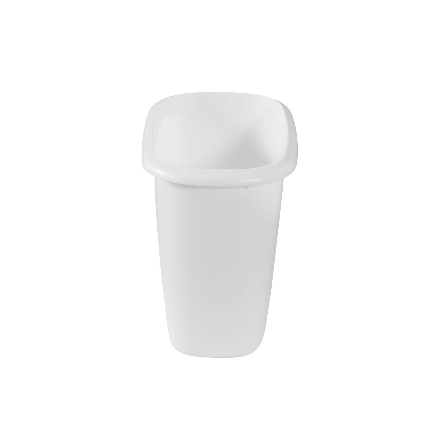 Rubbermaid Vanity Trash Can/Wastebasket 1.5-Gallons/6-Quarts White for Under