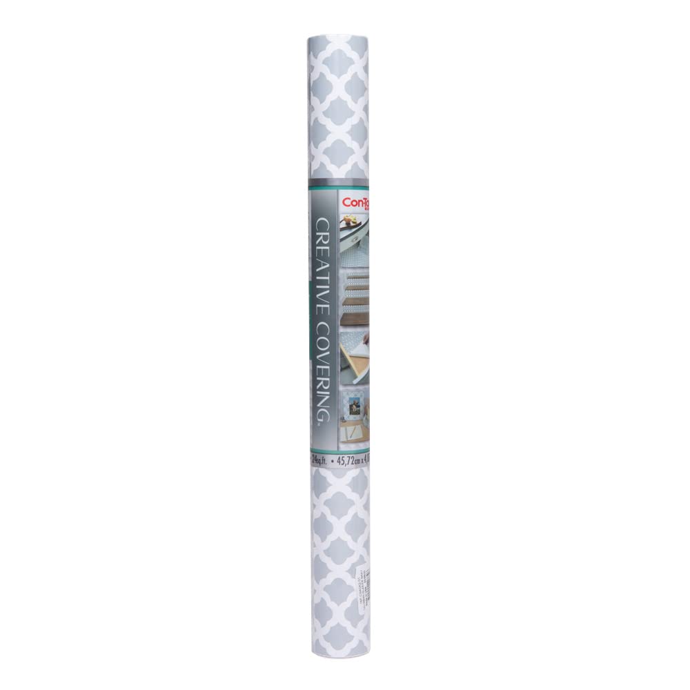 Con-Tact Brand Creative Covering, Self-Adhesive Shelf Liner, Multi-Purpose Vinyl Roll, Easy to Use