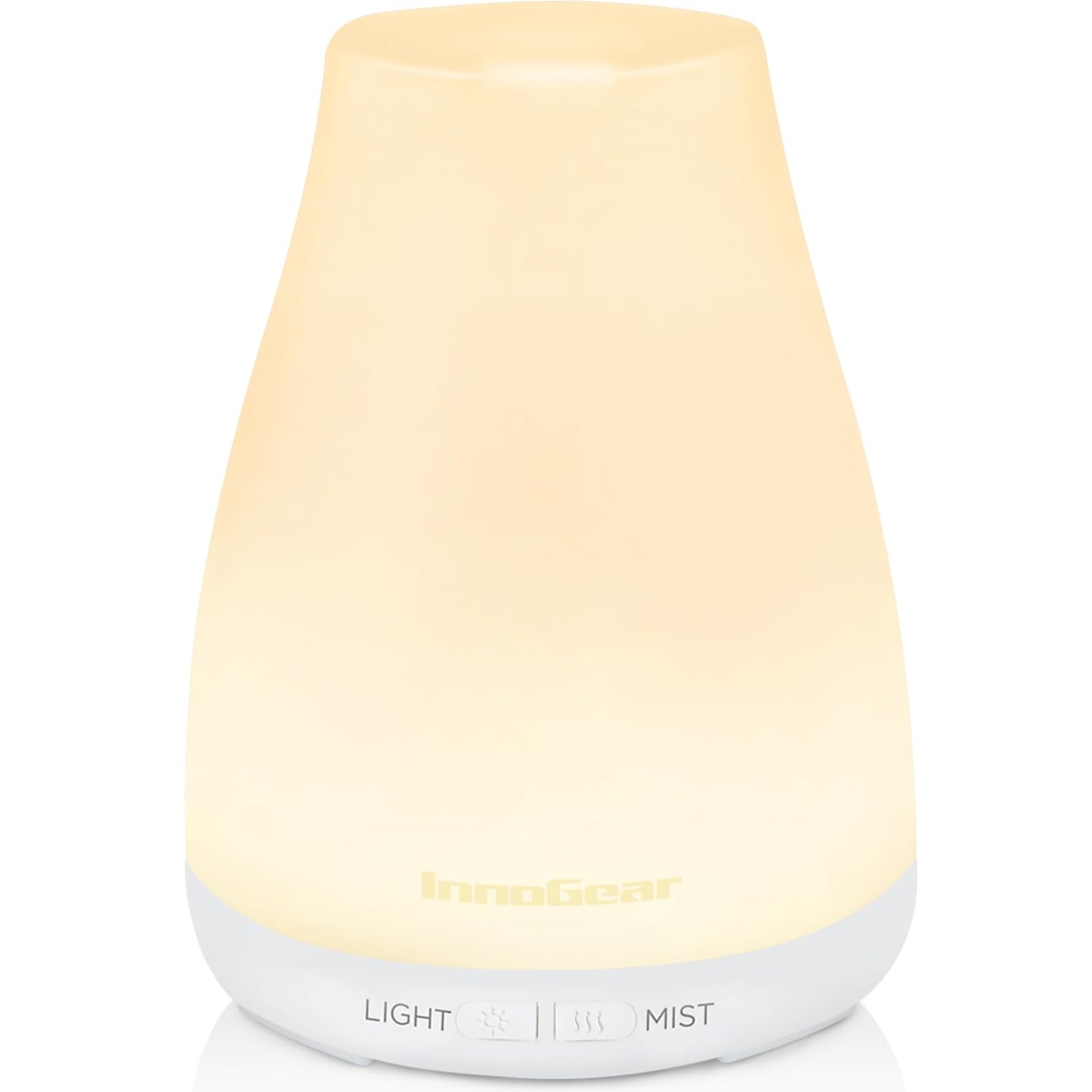 InnoGear Essential Oil Diffuser Ultrasonic Diffusers for Home, Basic White
