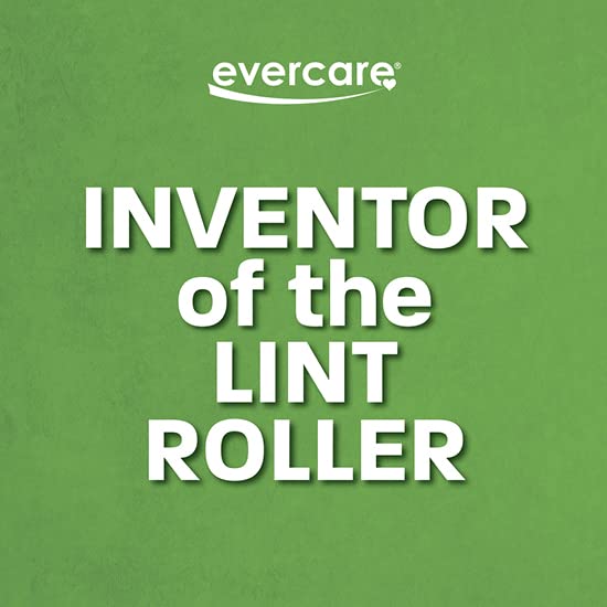 Evercare Pet Lint Roller Refill, Manual Operation, 60 Sheets per Roll, 6 Count Refill Pack for Pet