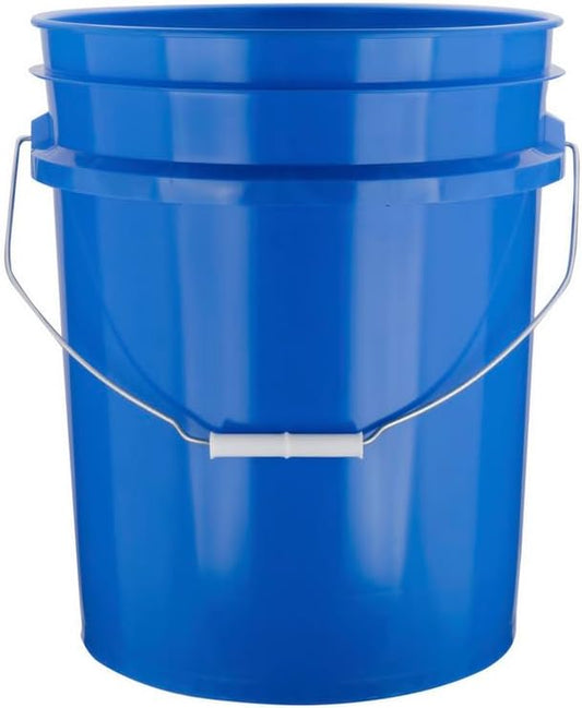 House Naturals 5 Gallon Premium HPDE Plastic Bucket - Made in USA Food Grade Storage Container, BPA
