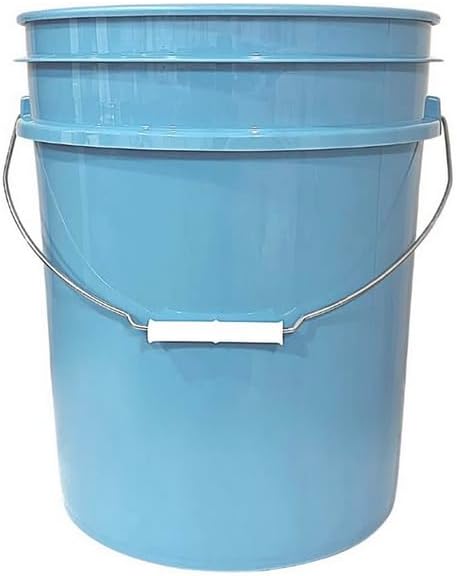 House Naturals 5 Gallon Premium HPDE Plastic Bucket - Made in USA Food Grade Storage Container, BPA