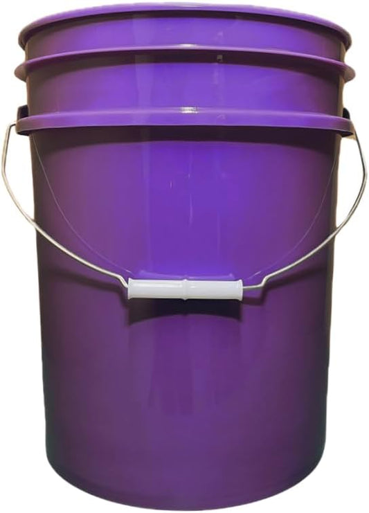 House Naturals 5 Gallon Premium HPDE Plastic Bucket - Made in USA Food Grade Storage Container, BPA