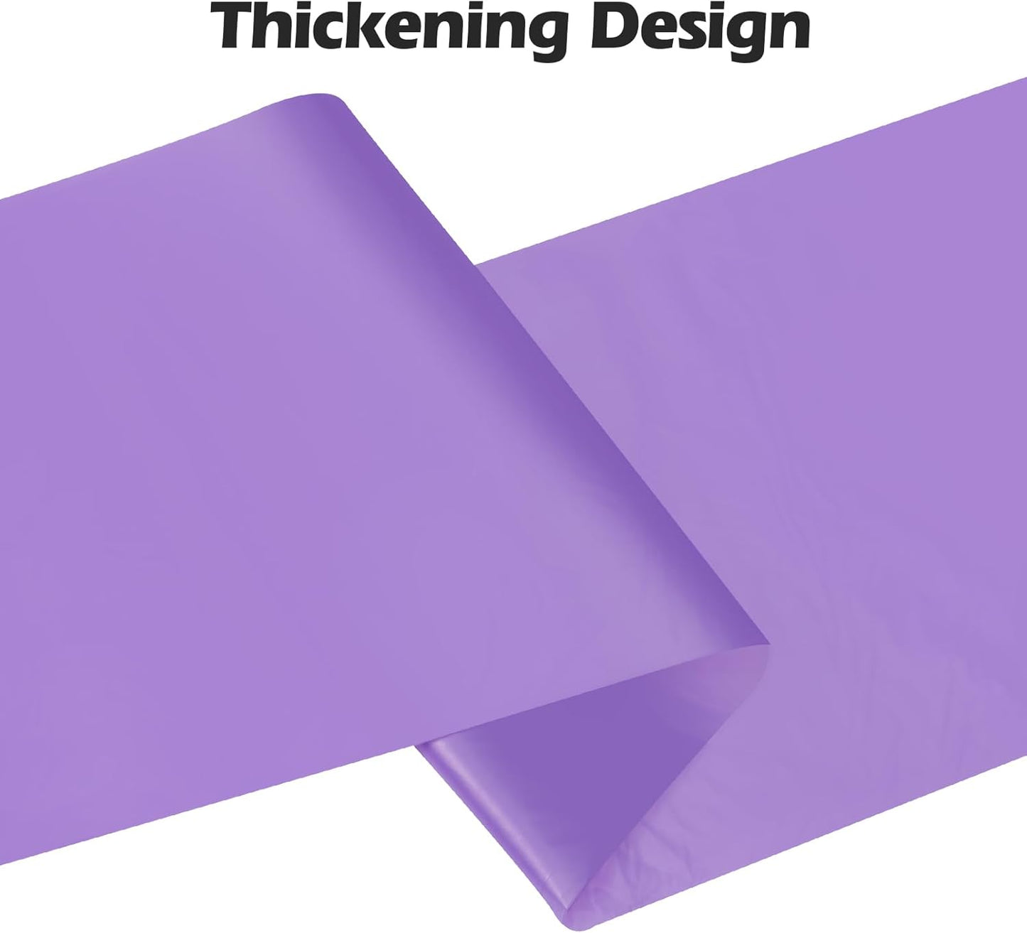 2-4 Gallon Portable Trash Bags,120 Counts Thicken portable Small Garbage Bags for Office, Kitchen,Bedroom Trash Can,Strong Trash Bags（Purple）