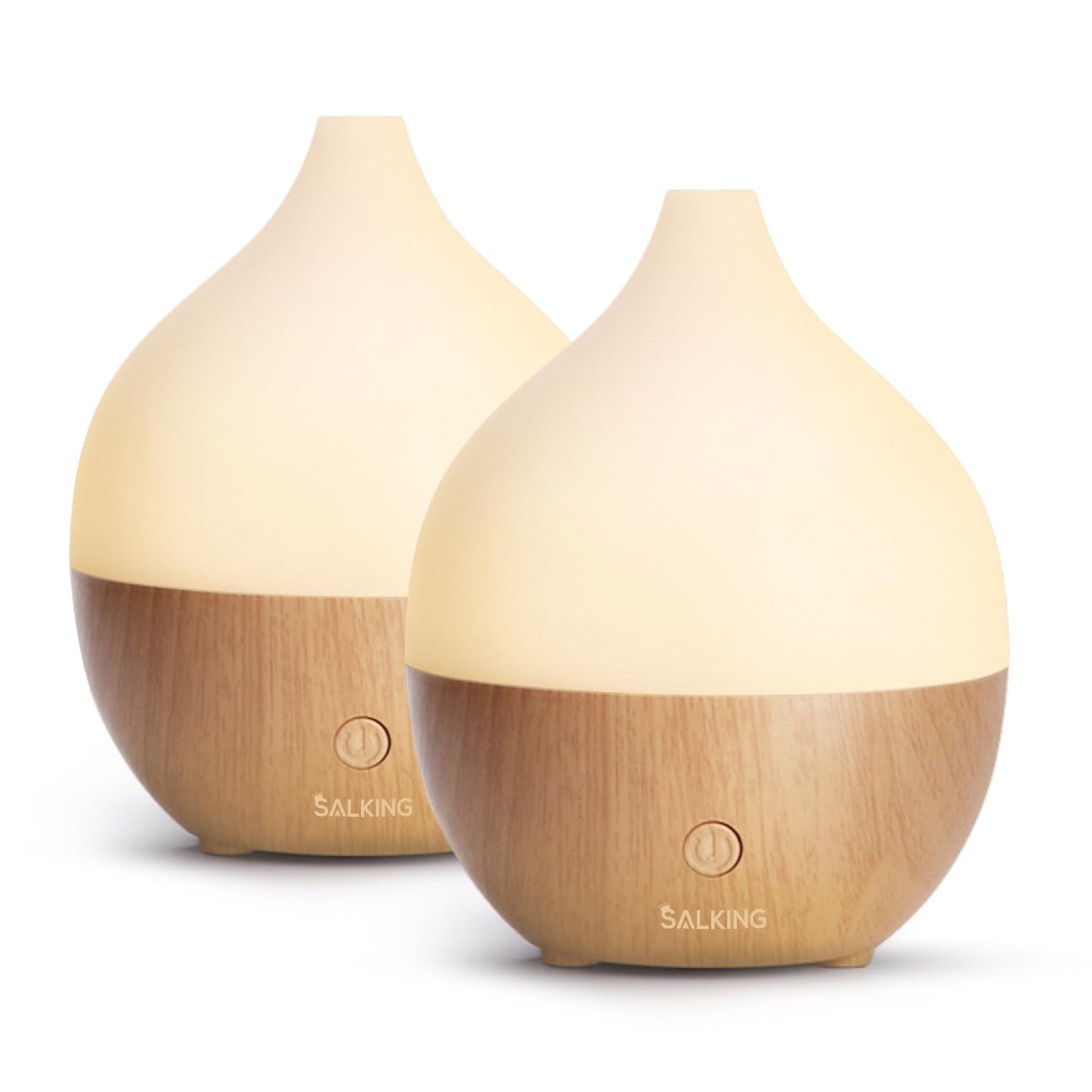 SALKING Essential Oil Diffuser 2 Pack, 100ml Aromatherapy Diffuser for Home