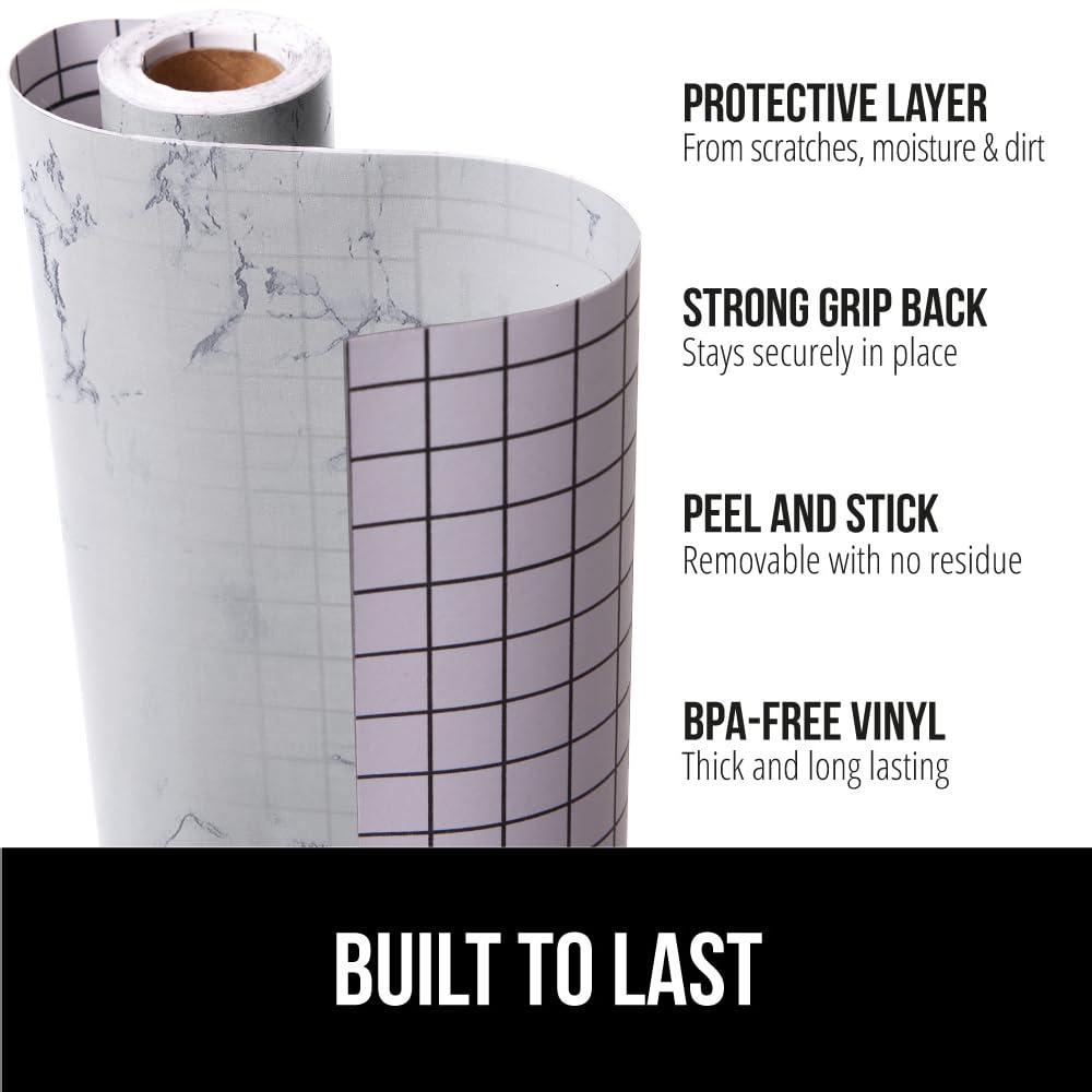 GORILLA GRIP® Peel and Stick Paper, Removable Cover for Books, Shelves, Countertops, Drawers