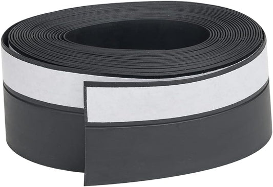 Black Weather Stripping for Window Doors Self Adhesive Weatherstrips 16 Feet Door Sweep – Wind