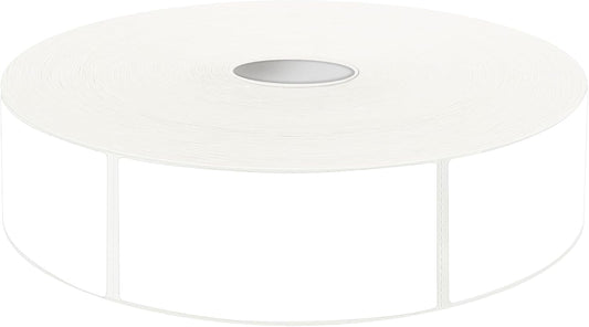 1200 Blank Removable Freezer Labels Water Oil Resistant with Perforation Line for Food Containers