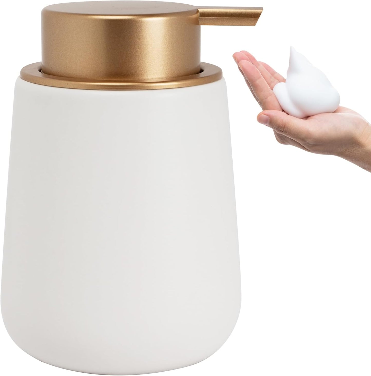 Foam Soap Dispenser Pump 2pcsHead Replacement Spare Plastic Pump Bathroom Countertop