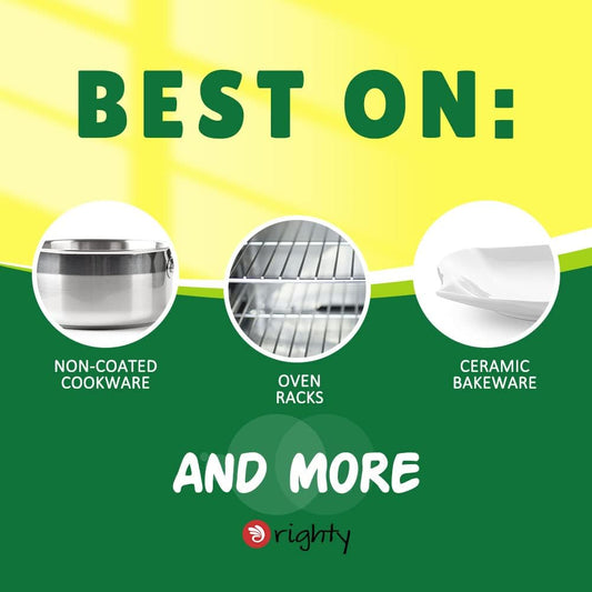 ORIGHTY Heavy Duty Cellulose Scrub Sponges Kitchen, Powerful Scrubbing & Cleaning, Suitable for