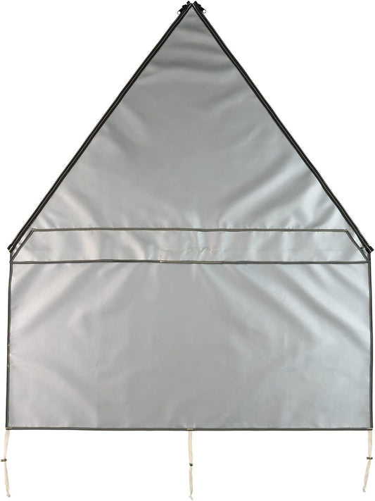 Springbar Zip-in Stove Jack Accessory for Classic Jack 140 Tent (Silver,)