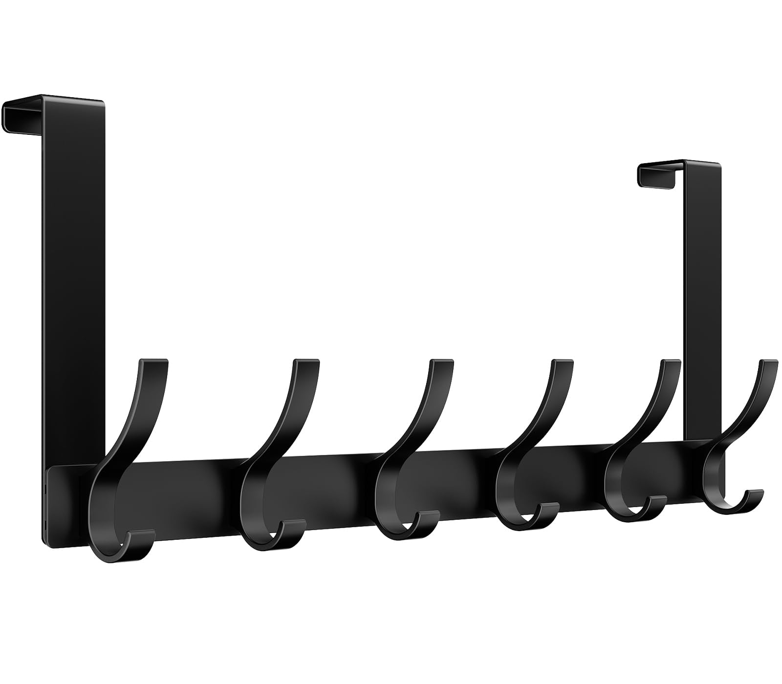 Optish Over The Door Hooks, Door Hanger Hooks for Hanging, Towel Racks for Bathroom with 12 Coat