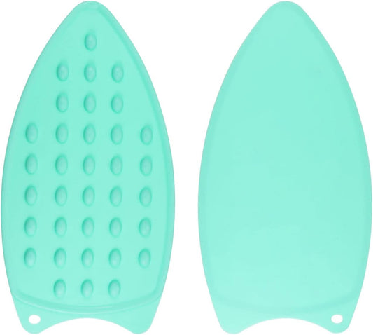 HARFINGTON 2pcs Silicone Iron Rest Pad, Multipurpose Iron Hot Resistant Mat Iron Rest Plate for