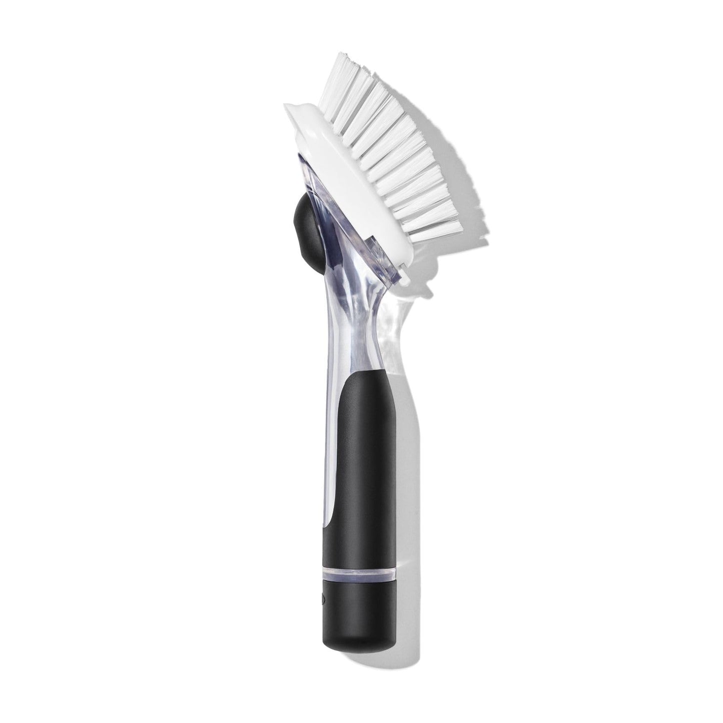 OXO Built-in Soap Dispenser, Non-Slip Handle, Scrub Brush for Dishes, Pots, Pans, Kitchen Brush