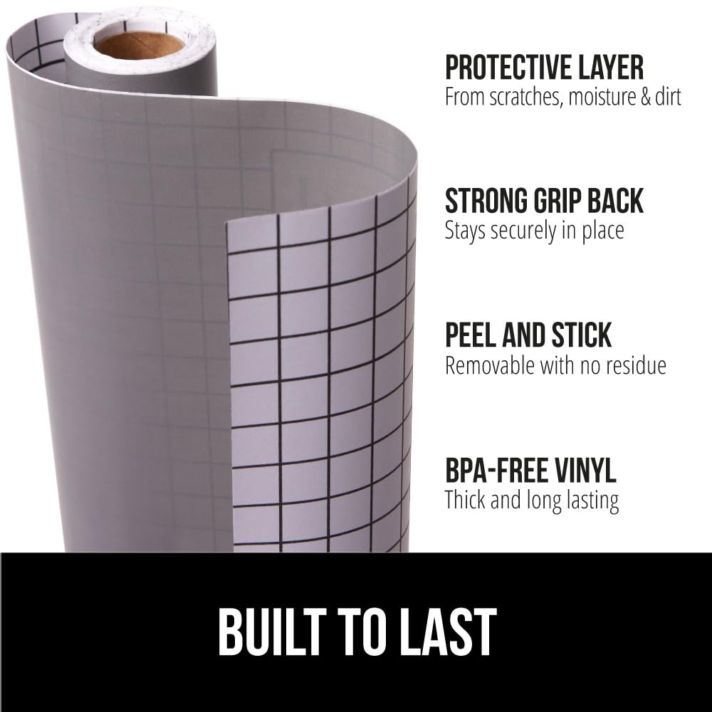 GORILLA GRIP® Peel and Stick Paper, Removable Cover for Books, Shelves, Countertops, Drawers