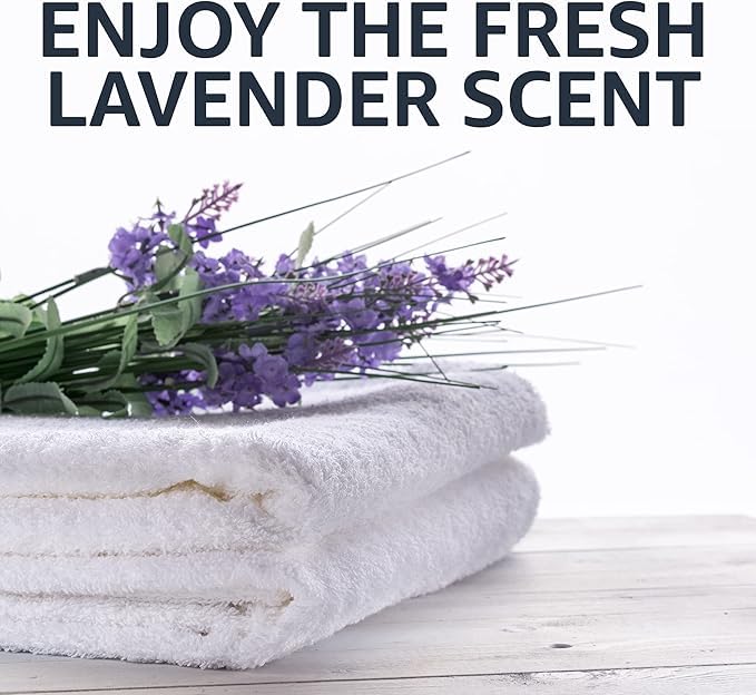 Amazon Basics Laundry Detergent Pacs, Lavender Scent, HE Compatible, 120 Count