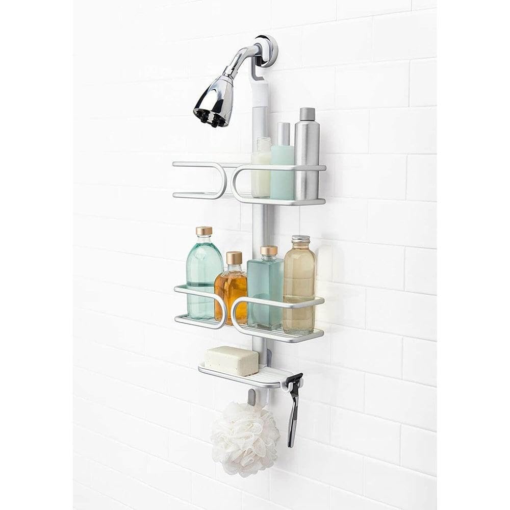 OXO Good Grips 3-Tier Aluminum Shower Caddy