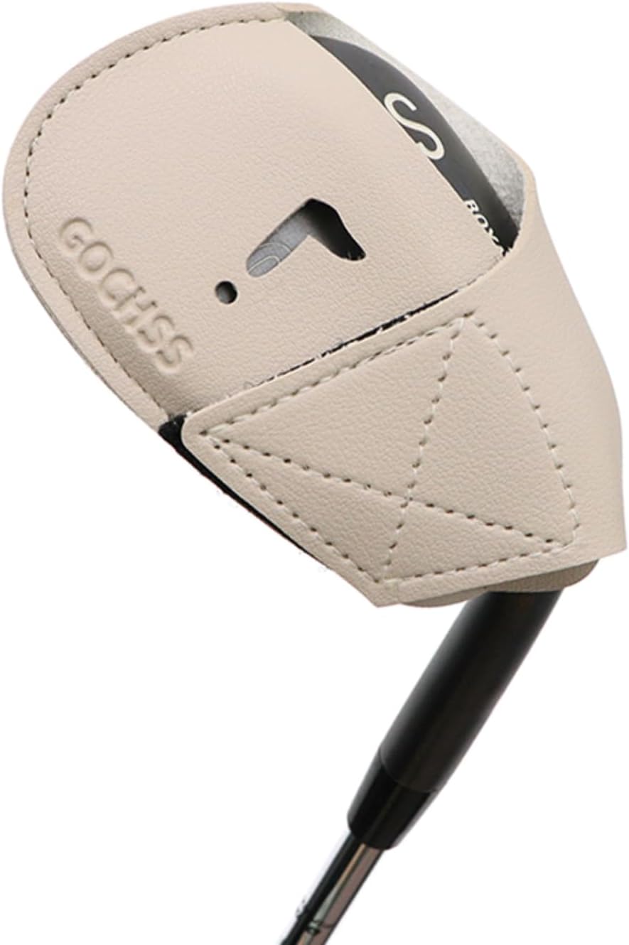I Golf Iron Headcovers 10pcs PU Fit Both Right-Handed Clubs Golf Club Protector for Titleist Callaway Ping Taylormade Fit More Brands Golf Iron.