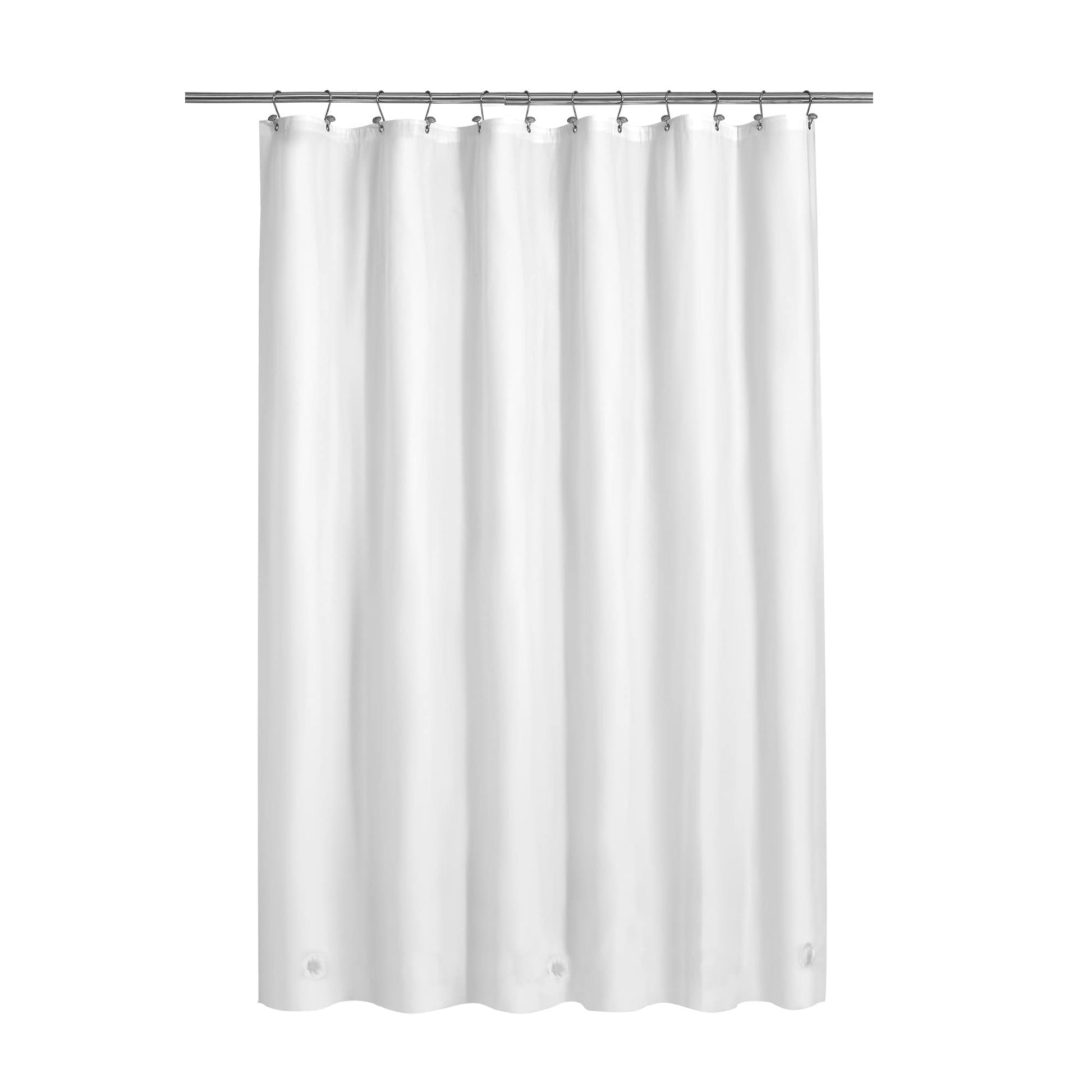 Barossa Design White Shower Curtain Liner Standard Size