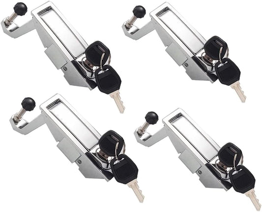 4Pcs Compression Latch Lock Trigger Latch Lock Zinc Alloy Adjustable Lever Hand Operated